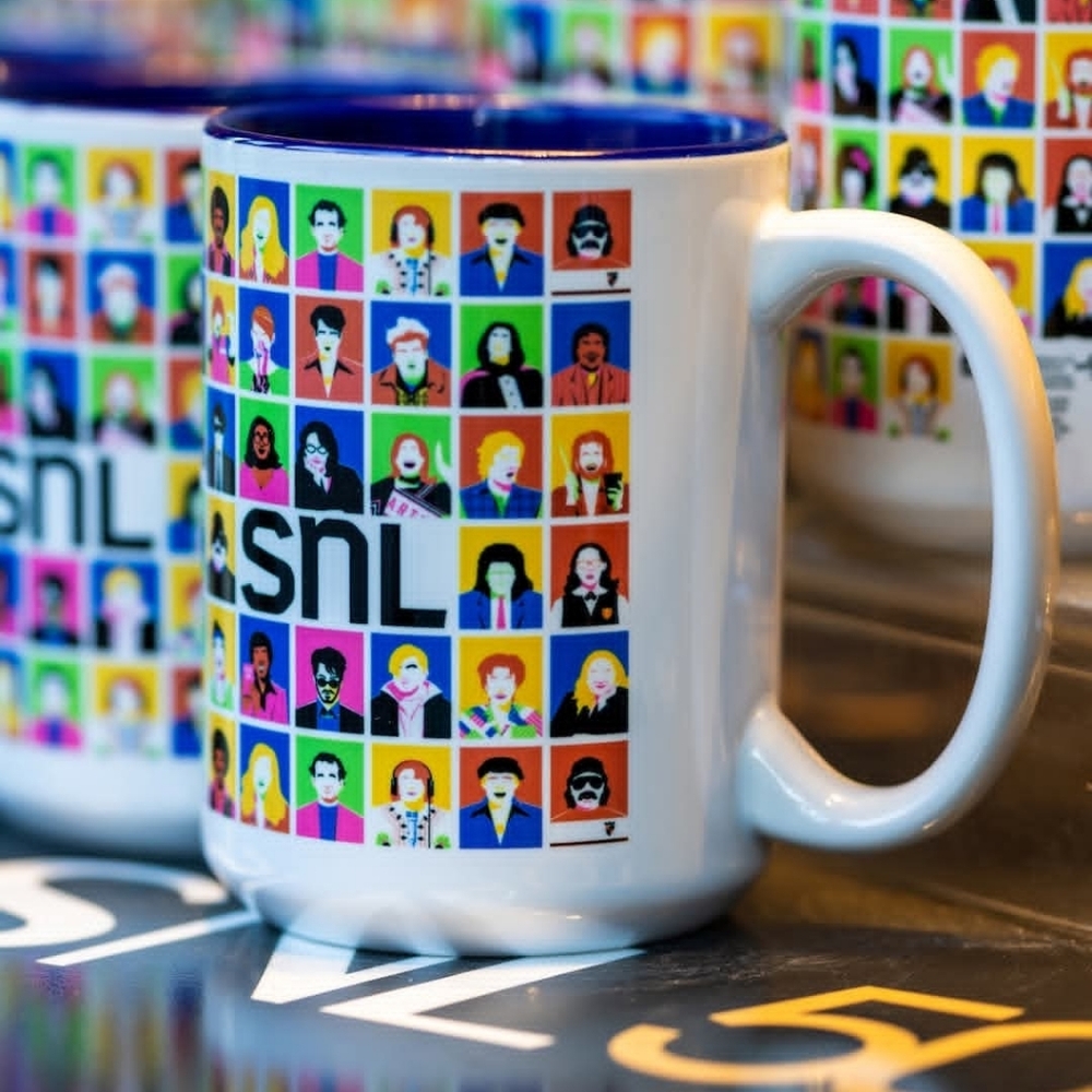Saturday Night Live Character Mug-SNL Celebration Of 50th Anniversary Coffee Mug